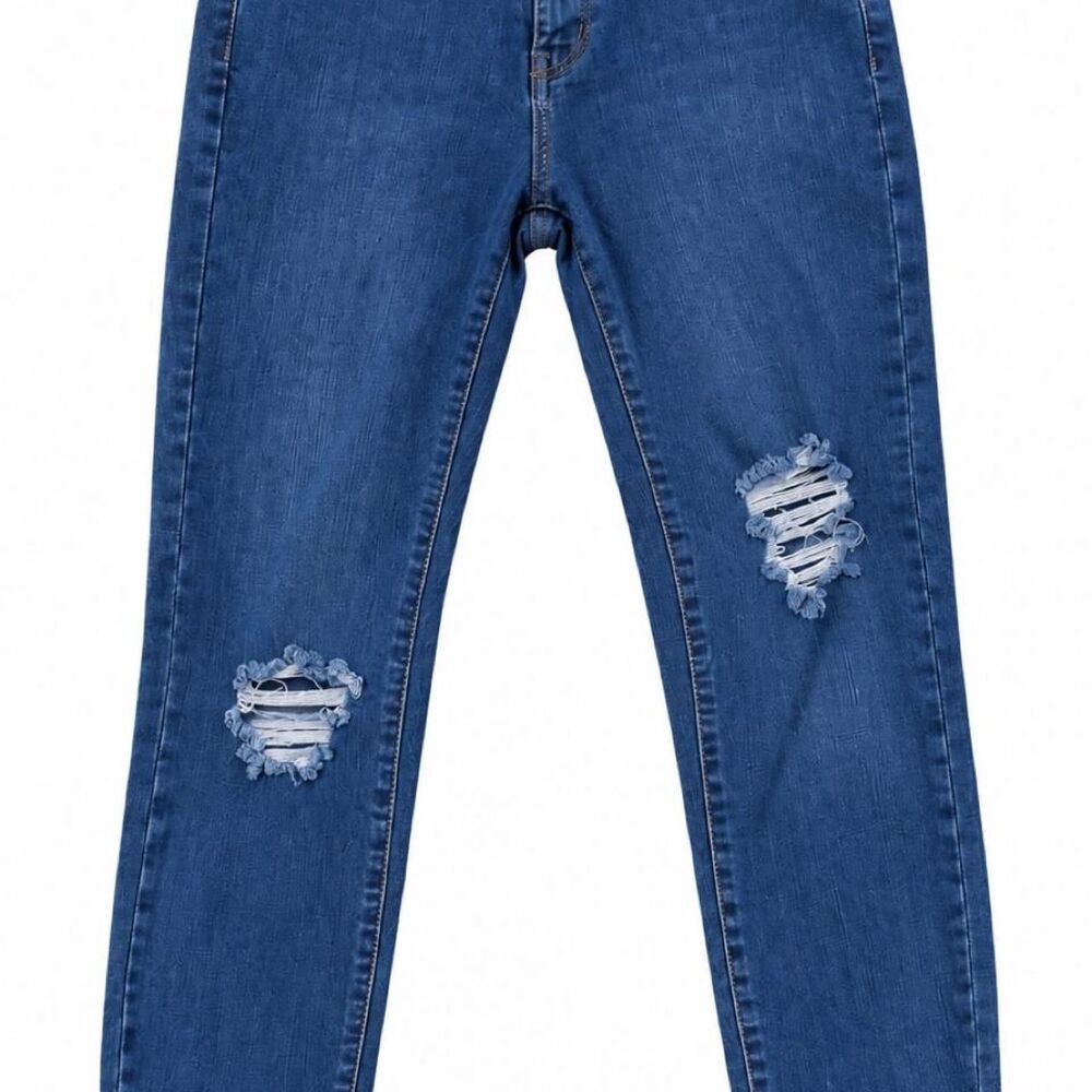 Fashion-nova Women's Blue and Navy Jeans